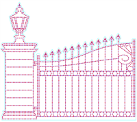 PRODUCT PHOTO: Right Iron Gate