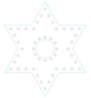 PRODUCT PHOTO: Snowflake Jewish Star