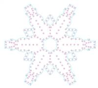 PRODUCT PHOTO: Snowflake Snowman