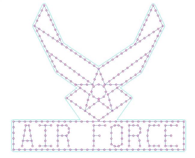 PRODUCT PHOTO: Air Force Sign