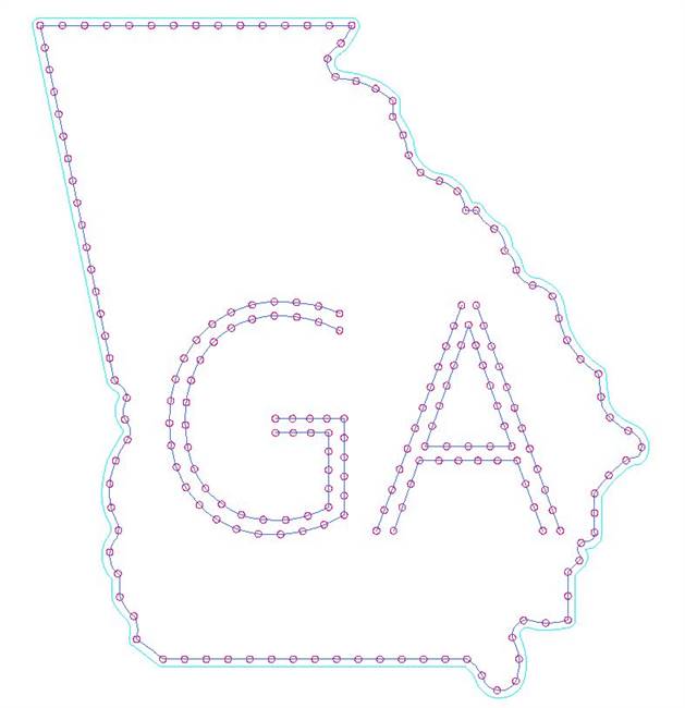 PRODUCT PHOTO: State - Georgia