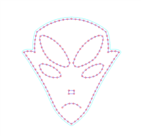 PRODUCT PHOTO: Alien Face 3